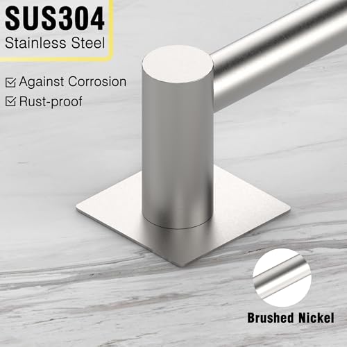Towel Bar Self (Brushed Nickel / Self-Adhesive)