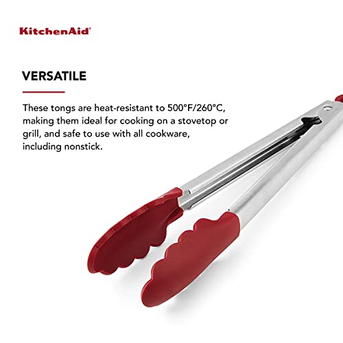 Silicone Stainless Steel Tongs