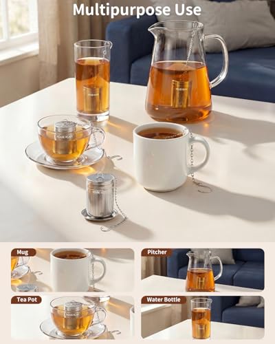2 Pack Tea Infusers (Small×2 / Plain)