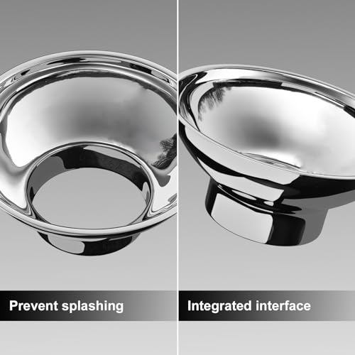 5.7 in X 2.26 in Caliber Stainless Steel Canning Funnel for Regular Caliber Mason Jars
