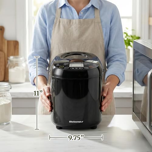 2 Lb Programmable Bread Maker (Black)