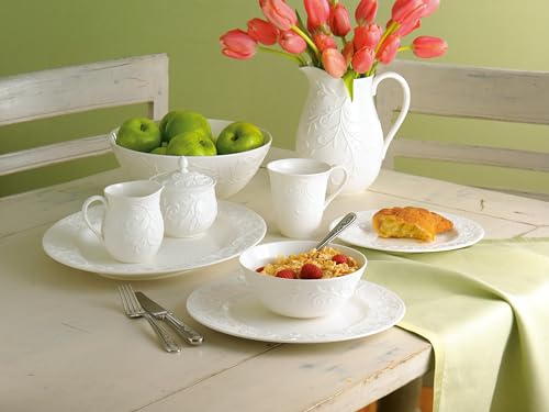 Opal Innocence Carved Porcelain 4 (4.95 LB / 4-Piece Place Setting)