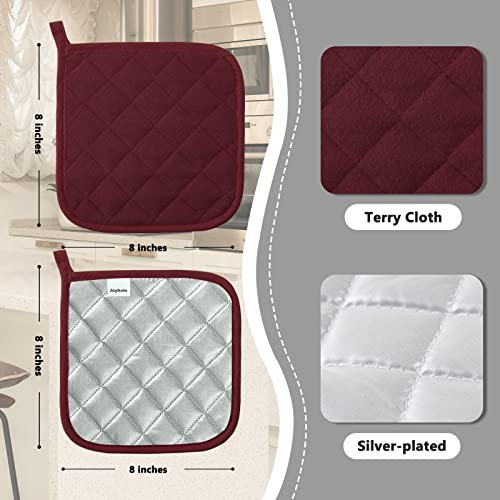 6 Pack Pot Holders for Kitchen Clearance (6 Count)