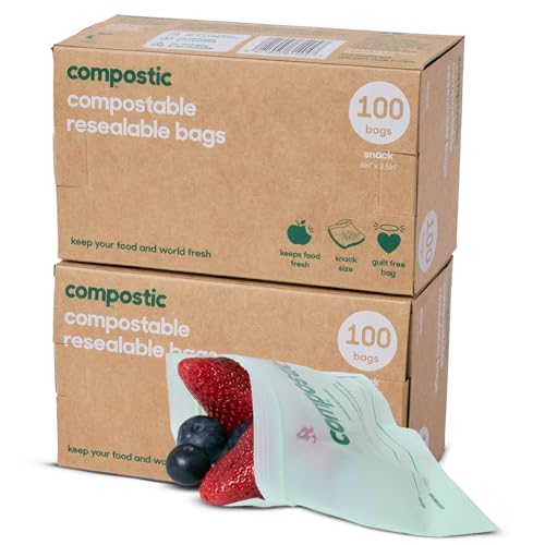Compostable Snack Bags (200 Count / Snack)
