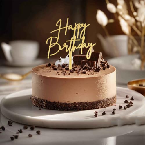 Happy Birthday Cake Topper