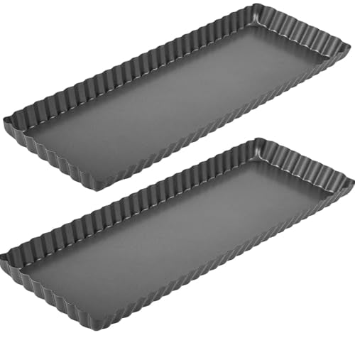 RINCH PAN Rectangular Tart Pan (14*1.1Inch)