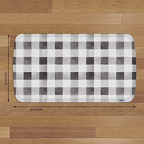 Premium Gel + Foam 3 (36"L x 20"W x 0.8"Th / Farmhouse Onyx)