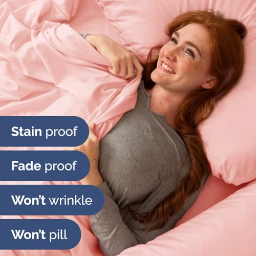 Flex Top Split Head King 4 Piece Sheet Set (31 - Baby Pink / Split Head/Flex Top)