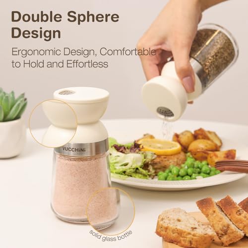 Salt and Pepper Shaker Set (Beige)