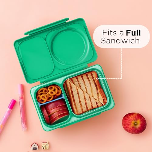 OmieBox UP Kids Insulated Bento Box (Jade Green)