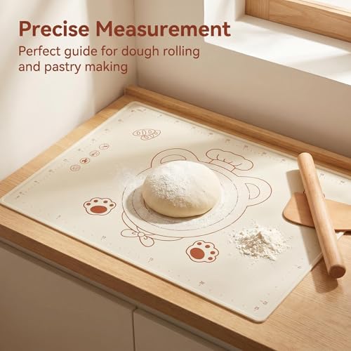 Silicone Baking Pastry Dough Mat (28"L x 19"W)