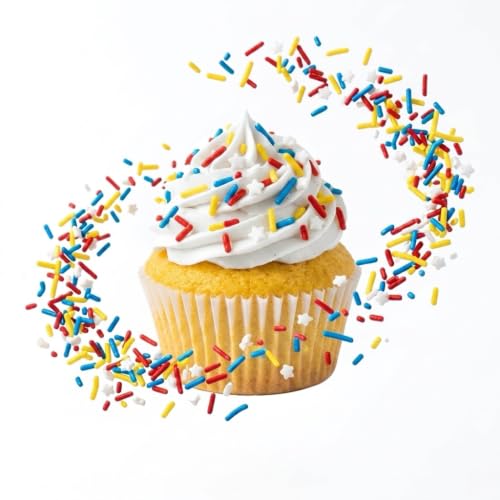 Sprinkles Blue red and yellow Sprinkles (Primary)