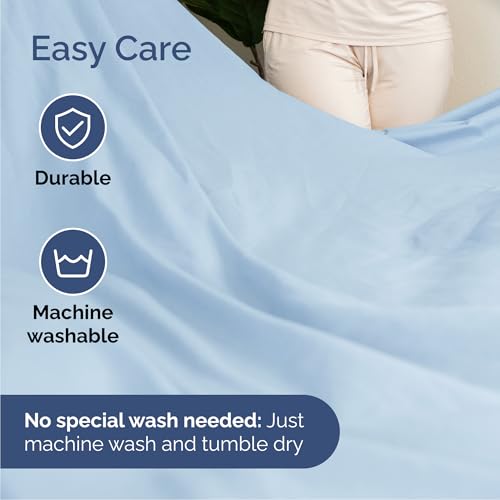 Queen Size 4 Piece Sheet Set (21 - Baby Blue / Queen)
