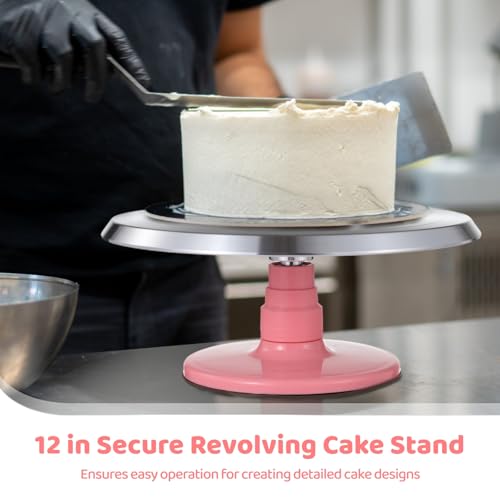 Aluminium Alloy Revolving Cake Stand
