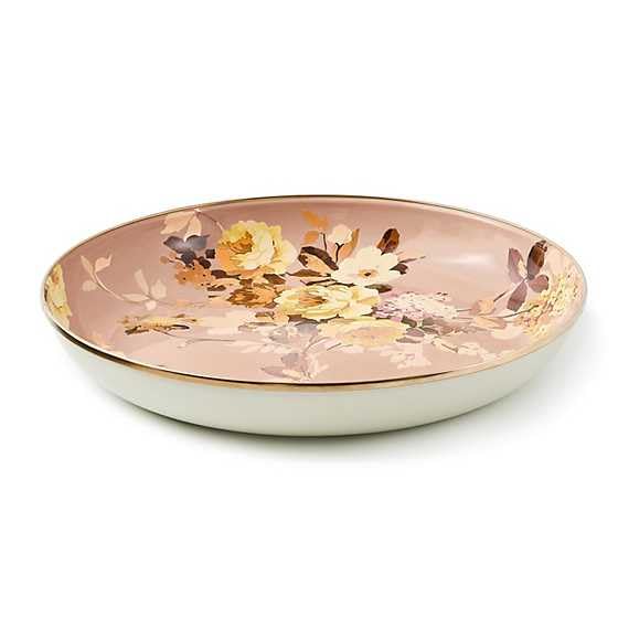 Enamel Abundant Bowl (Mauve Wild Rose)