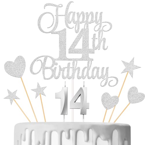 14th Birthday Cake Decorations