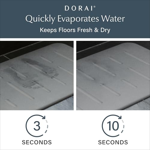 Home Stone Bath Mat Set (Rain Slate / 2 Pack)