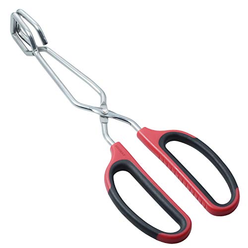 Stainless Steel Scissor Tongs with Comfort