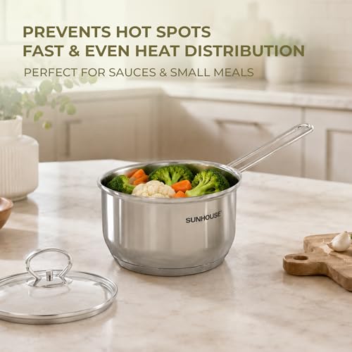1.5 QT Sauce Pan with Lid