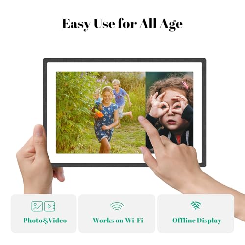 by Lexar Digital Picture Frame (10.1‘’ in Black)