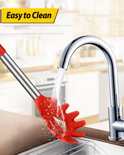 Silicone Soup Ladle and Pasta Spoon Set (2 Count)