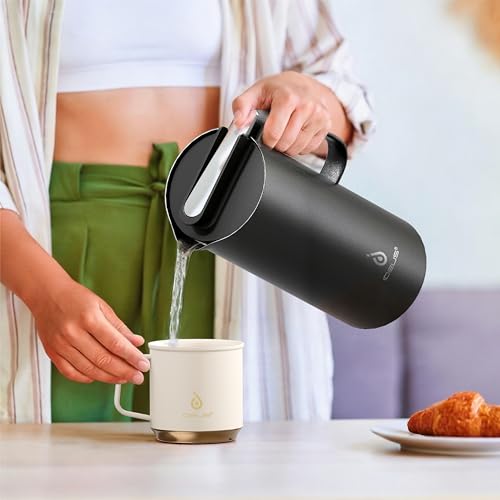 Thermal Coffee Carafe 50oz (Storm Black / 47.3 Ounces)