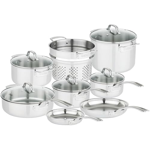 3 Ply Pots and Pans Set (13-Piece Set)