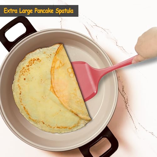 Silicone Spatula Set (Red)