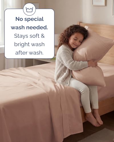 Twin Size 3 Piece Sheet Set (34 - Mauve / Twin)