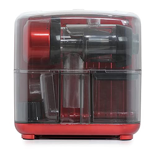 Juicer Cold Press 365 Slow Masticating Vegetable and Fruit Juice Extractor and Nutrition System Makes Nut Milks Baby Food and Sorbets (200-Watts / Red)