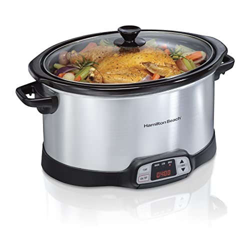 Set & Forget 8 Quart Programmable Slow Cooker