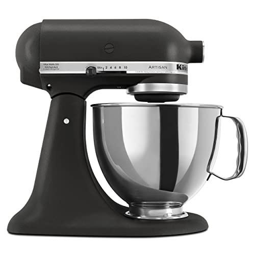 Artisan, 5-Qt Tilt Head Stand Mixer, KSM150PS, Cast Iron Black (Cast Iron)