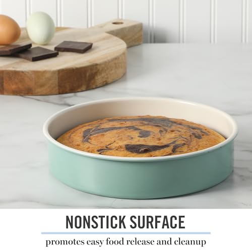Gallen 8 Inch Round Nonstick Carbon Steel Cake and Bake Pan (8" Cake Pan)