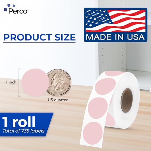 Pink Thermal Labels (Pink)