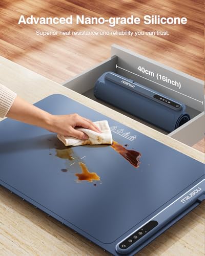 Warming Mat for Food (Blue / Large)