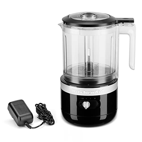 5 Cup Food Chopper Cordless KFCB519OB (Onyx Black / 5 Cup / Cordless 5 Cup)