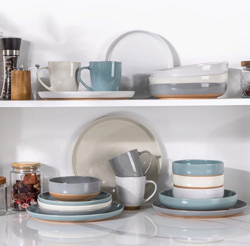 8.75'' Large Ceramic Pasta Bowls (Multi-Color(8.75inch))