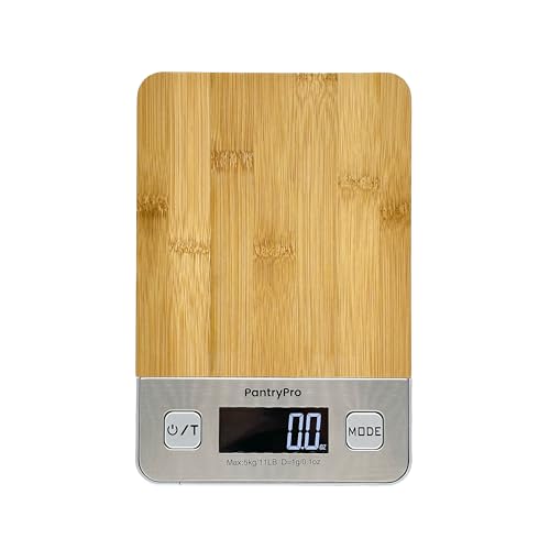 Bamboo Platform Digital Kitchen Scale (Bamboo - Natural)