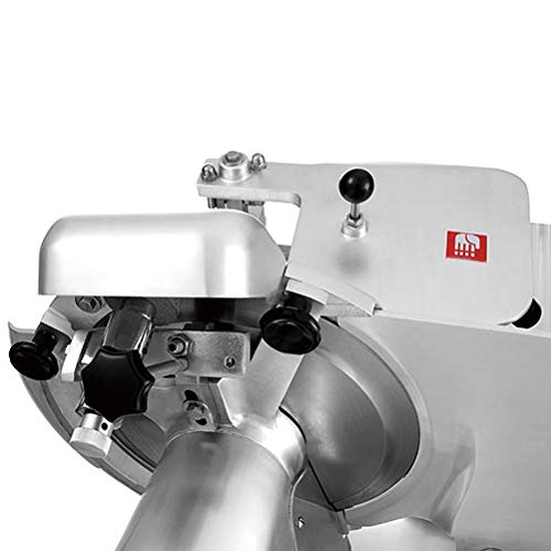 MS 14A 2550W Floor Model 110V Commercial Automatic Electric Meat Slicer with Stainless Steel Blade (14-Inch Blade)