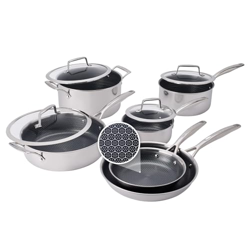 Paradigm 10 Pc Ceramic Cookware Set