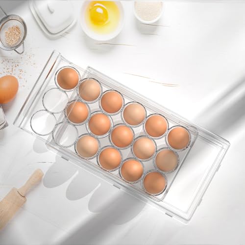 BPA Free Stackable Egg Container (18 Count)