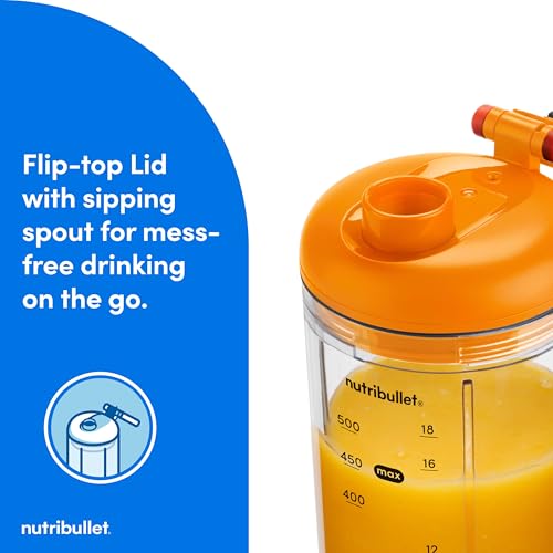 Flex Portable Blender NBPB50200EO (Tangerine Orange)