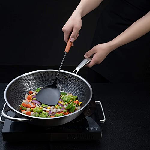 17inch Wok Spatula and Ladle (4 Count)