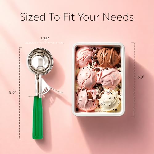 Met Lux 3.25 Ounce Portion Scoop 1 Trigger Release Cookie Scoop