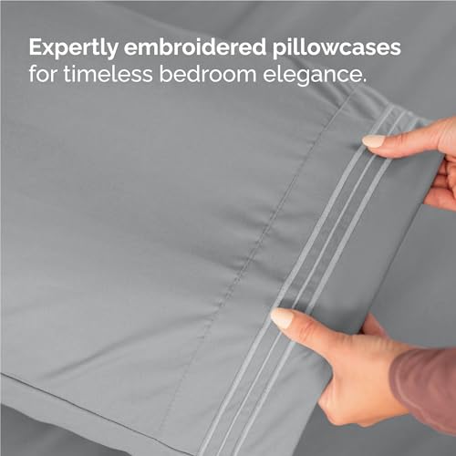 Full Size 4 Piece Sheet Set (05 - Steel Blue / Full)