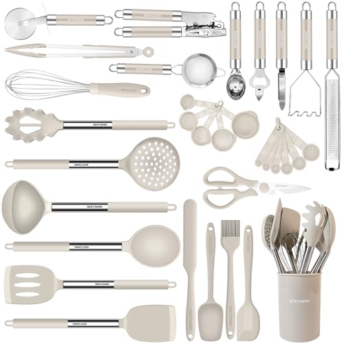 Kitchen Utensils Set (Khaki)