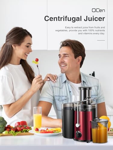 Juicer Machine 500W Centrifugal Juicer with Extra Wide Feed Chute