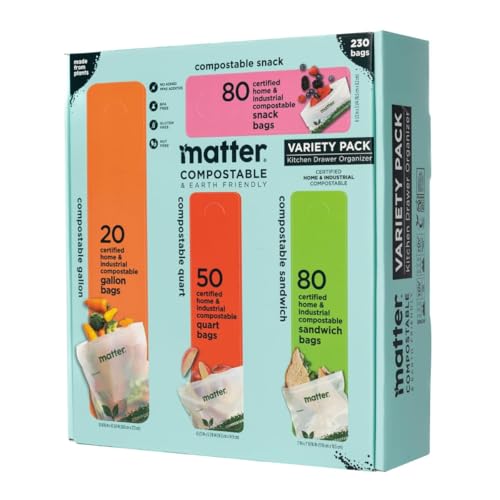 Compostable Resealable Bags (230 Count)