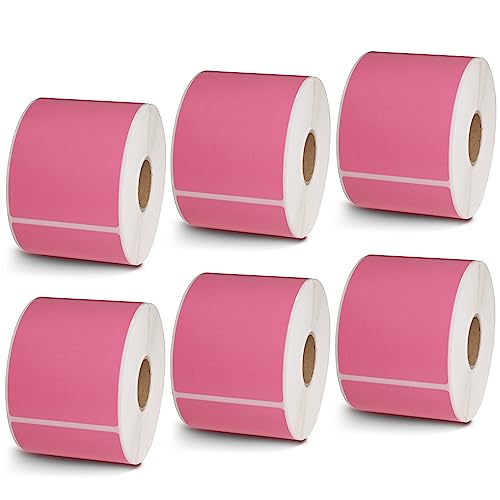 2.25" x 4" 57 mm x 102 mm (2.25 in x 4 in / Pink)
