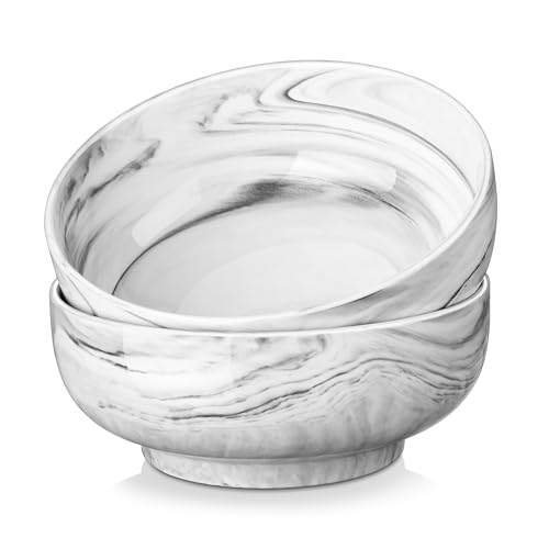 Large Serving Bowls (Marble Grey / 60 OZ (Set of 2))